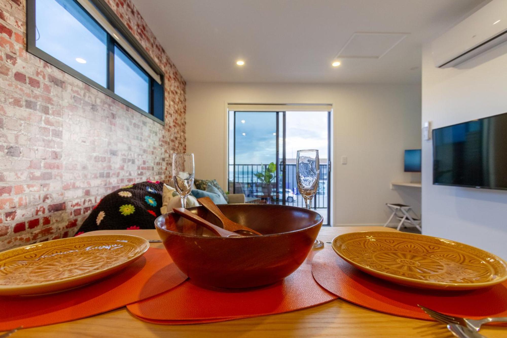 Okioki - Seaside Escape Apartment Christchurch Ngoại thất bức ảnh